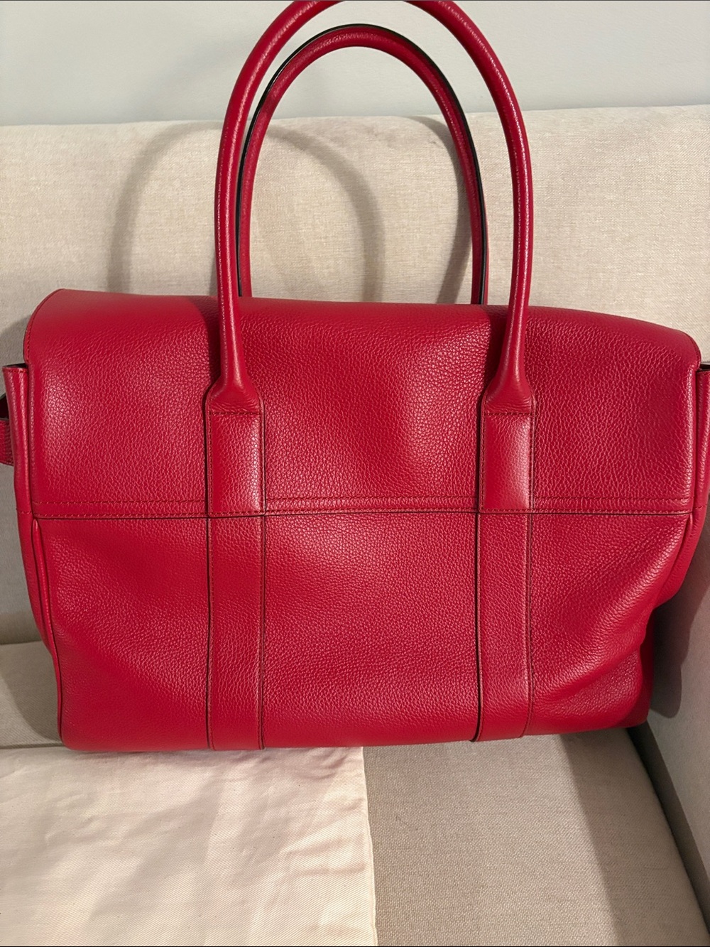 Mulberry Bayswater Scarlet Red - Pristine Condition, 100% Authentic - Picture 3 of 10